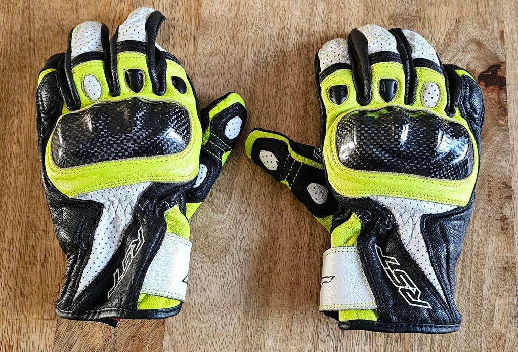 RST Stunt 3 Motorhandschoenen Fluo Geel - Z.G.A.N., Ophalen