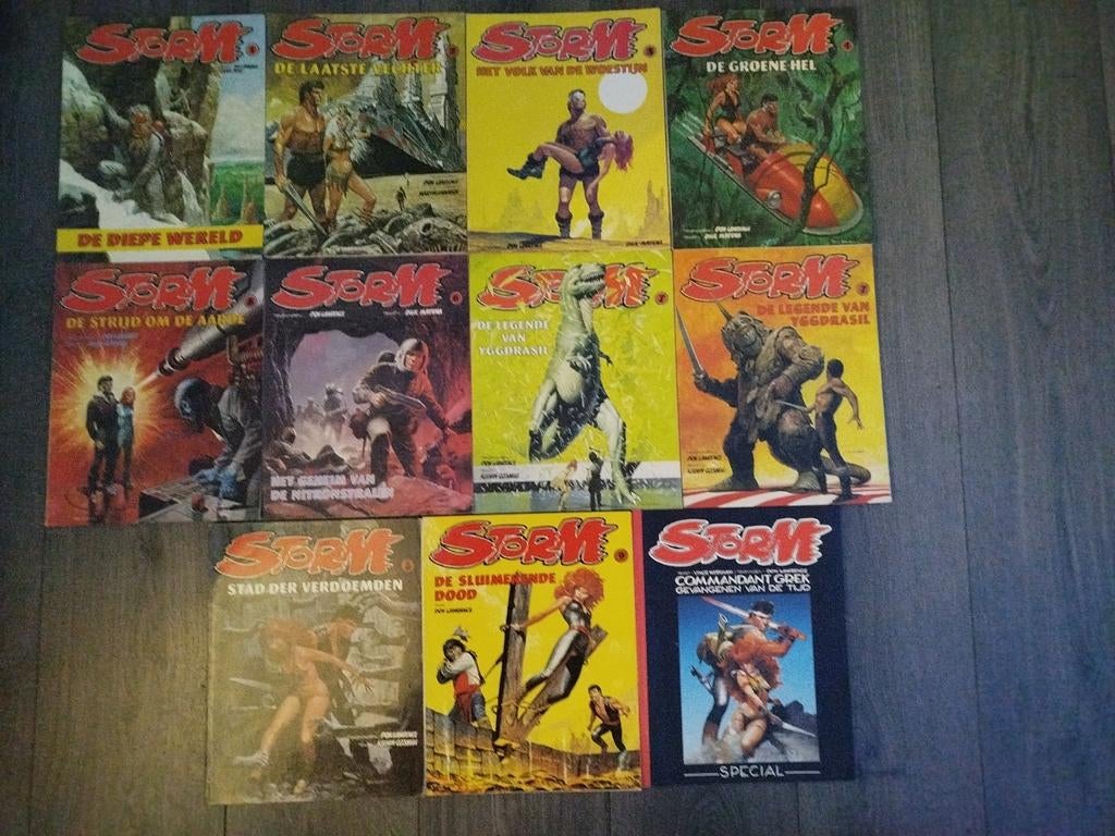 STORM STRIPBOEKEN COLLECTIE 1 TM 9 + SPECIAL, Boeken, Stripboeken, Meerdere stripboeken, Ophalen of Verzenden, Zo goed als nieuw