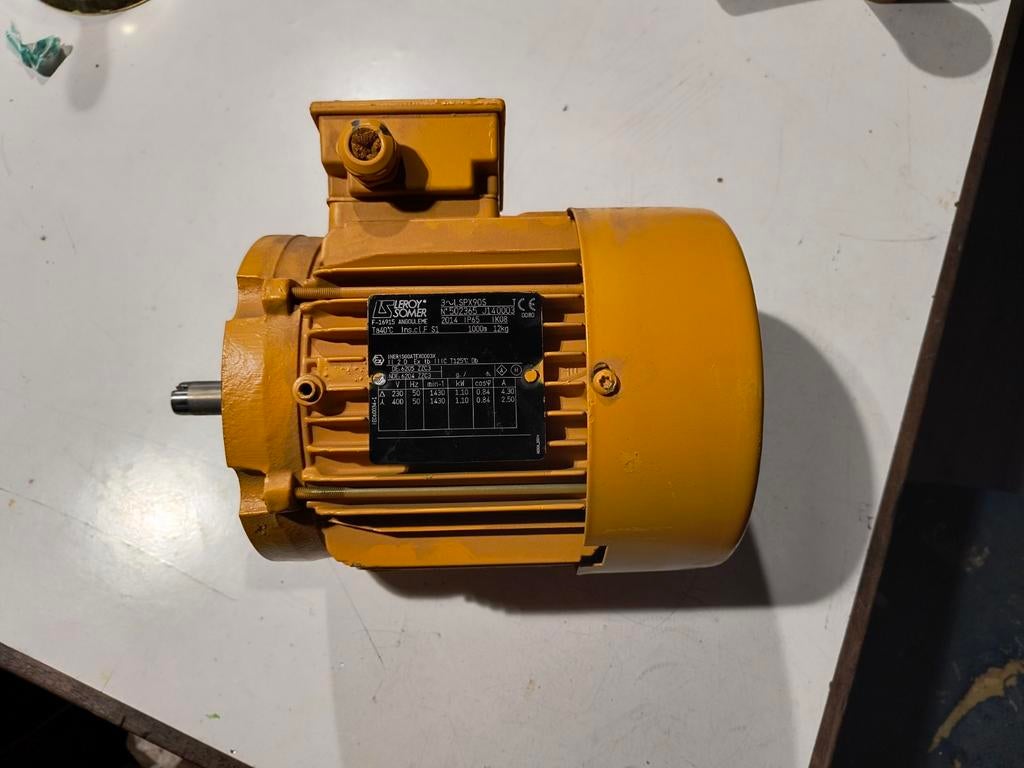Elektro motor 1,1kw, Ophalen, Nieuw