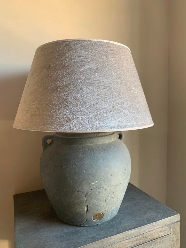 Kruiklamp incl kap, Huis en Inrichting, Lampen | Tafellampen, Ophalen, Nieuw, 50 tot 75 cm