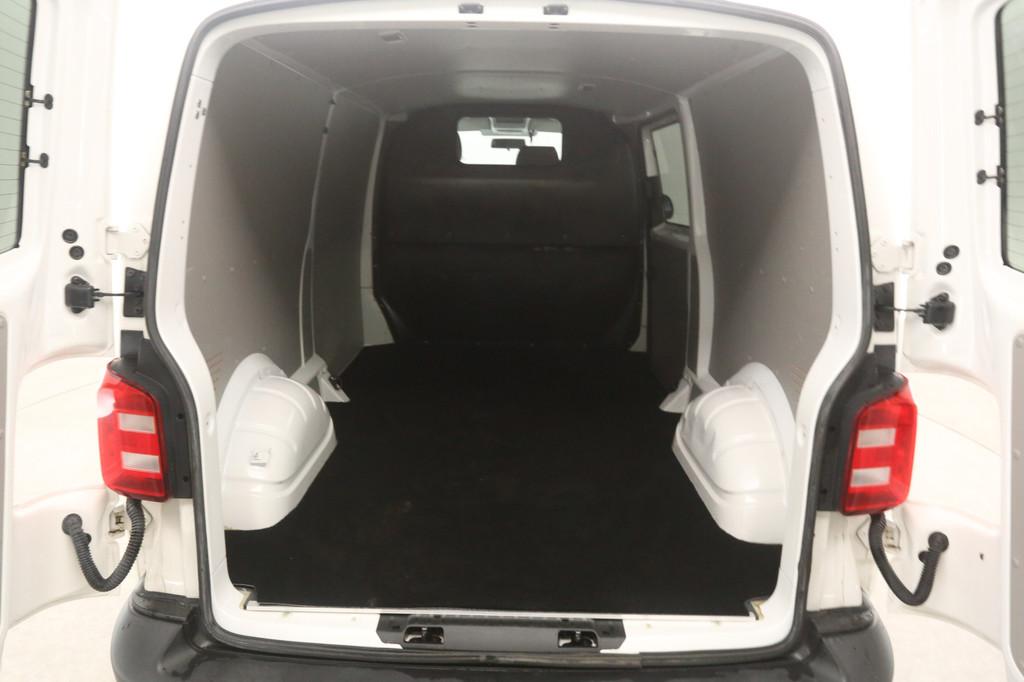 Volkswagen Transporter 2.0 TDI L2H1 | 150PK | Aut. | Airco |, Auto's, Bestelauto's, Stof, Gebruikt, Euro 6, 4 cilinders