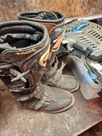 Cross motor laarzen maat 46  - bodyprotector, Motoren, Kleding | Motorkleding, Ophalen of Verzenden, Tweedehands, Laarzen