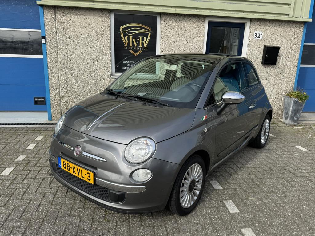 Fiat 500 1.2 AUT PANO Lounge NWE KOPPELING (bj 2010), Euro 5, Gebruikt, 1242 cc, 4 cilinders