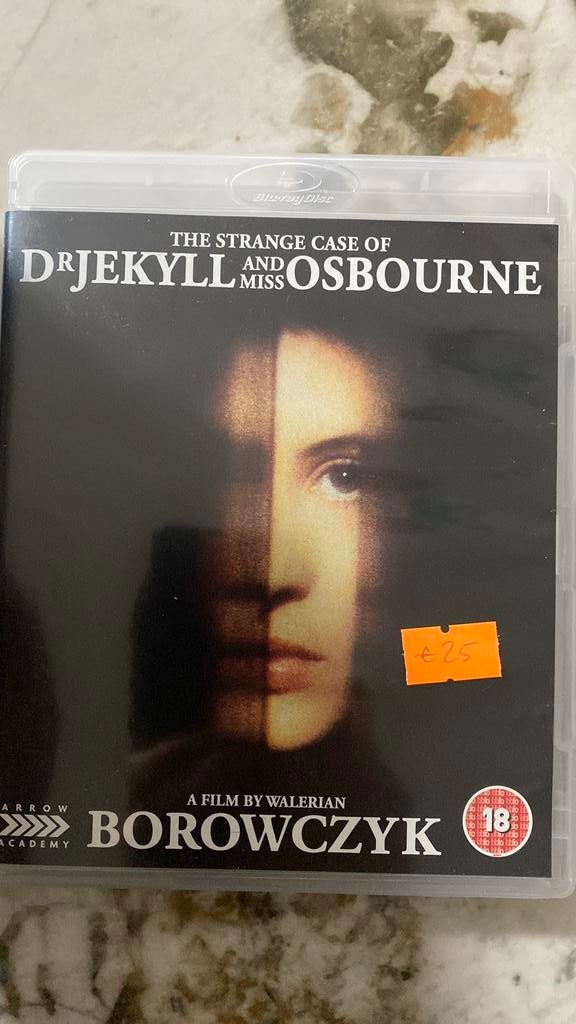 The strange case of Dr jekyll and miss osbourne blu ray, Ophalen of Verzenden, Zo goed als nieuw, Horror