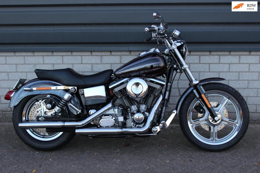 Harley Davidson FXD Dyna Super Glide EVO CUSTOM, UNIEK!, Motoren, Motoren | Harley-Davidson, Sportuitlaat, 1340 cc, Chopper, Bedrijf