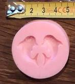3x Fondant Roller Marsepein Bloem Hart Dolfijn Mal Vorm, Hobby en Vrije tijd, Taarten en Cupcakes maken, Ophalen of Verzenden