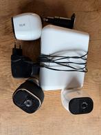 Arlo Beveiligingssysteem met 3 Camera's en Houders, Ophalen, Gebruikt, Binnencamera