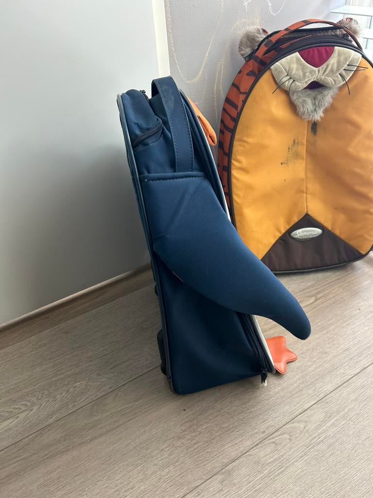 Reiskoffers Samsonite kind, Sieraden, Tassen en Uiterlijk, Koffers, Gebruikt, Hard kunststof, Minder dan 50 cm, Ophalen of Verzenden
