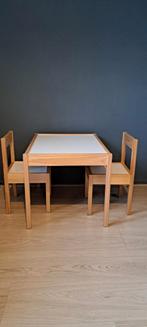 Ikea tafel met 2 stoelen, Ophalen, Zo goed als nieuw, Tafel(s) en Stoel(en)