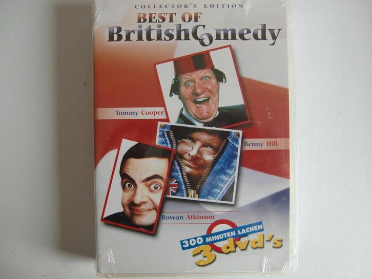 02B: Best of British comedy (3 dvd's, in plastic), Cd's en Dvd's, Dvd's | Komedie, Nieuw in verpakking, Romantische komedie, Alle leeftijden