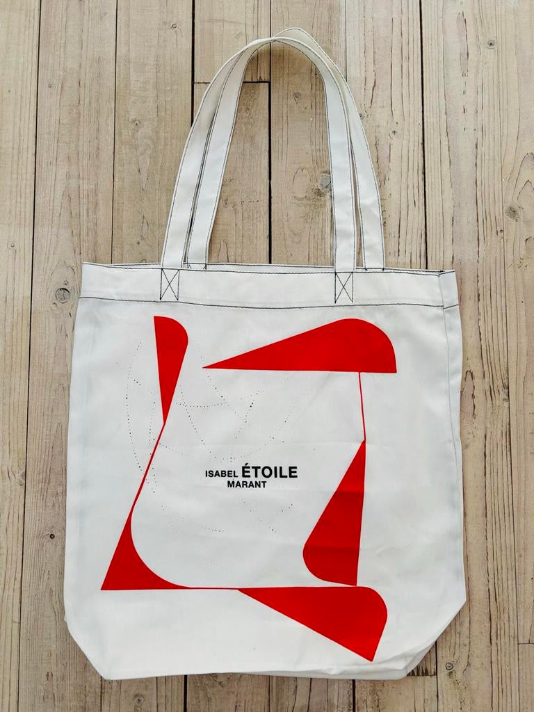 Isabel Marant katoenen tote bag - Zo goed als nieuw, Sieraden, Tassen en Uiterlijk, Tassen | Damestassen, Ophalen of Verzenden