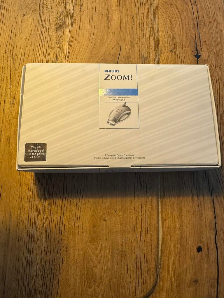 Philips zoom tanden whitening kit, Ophalen of Verzenden, Zo goed als nieuw