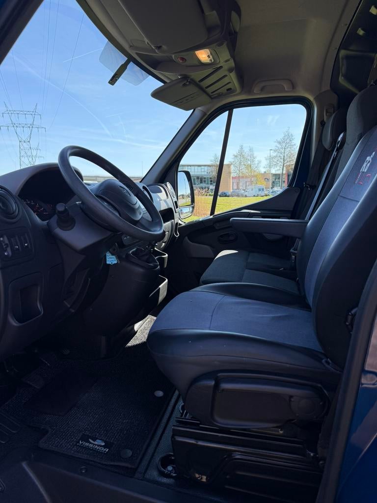 Renault Master 2.3DCI 96KW 2017 L3 H2 EURO 6 lease 275 pmnd, Auto's, Stof, 4 cilinders, 2500 kg, 2299 cc