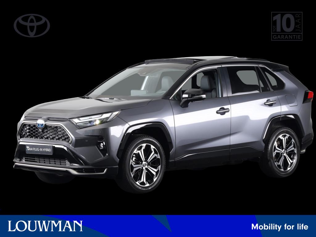 Toyota RAV4 2.5 Plug-in Hybrid AWD Bi-Tone Plus *NIEUW* | El, Auto's, Toyota, Automaat, 12 maanden, 4 cilinders, Adaptive Cruise Control