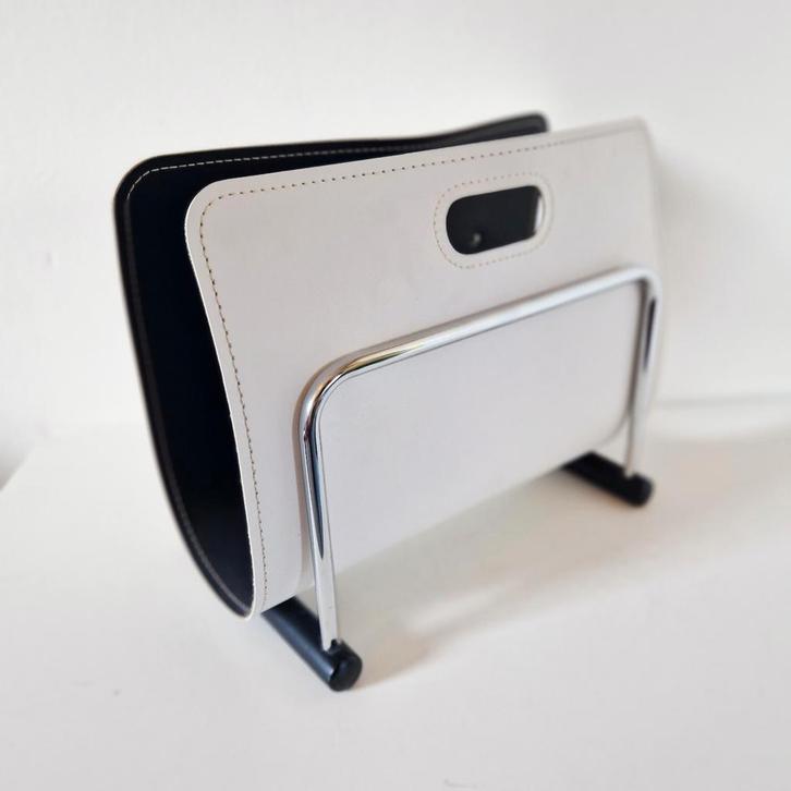 Vintage lectuurbak krantrnbak tijdschriften rek, Verzamelen, Retro, Huis en Inrichting, Ophalen of Verzenden