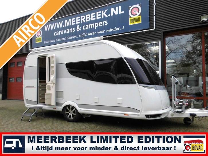 Hobby Premium 440 SFR +MOVER +AIRCO +THULE +ALU VELGEN, Caravans en Kamperen, Caravans, tot en met 4, 1250 - 1500 kg, Rondzit