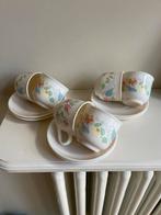 Vintage Arcopal Floride Kop-en-Schotelset (6 stuks), Ophalen of Verzenden