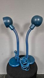 Iconische set bureaulampen Isao Hosoe Happy Light, Huis en Inrichting, Gebruikt, Ophalen of Verzenden, Metaal, Minder dan 50 cm