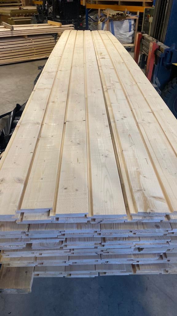 Vuren rabat 20x145 mm, Ophalen, Zo goed als nieuw, 250 cm of meer, Planken