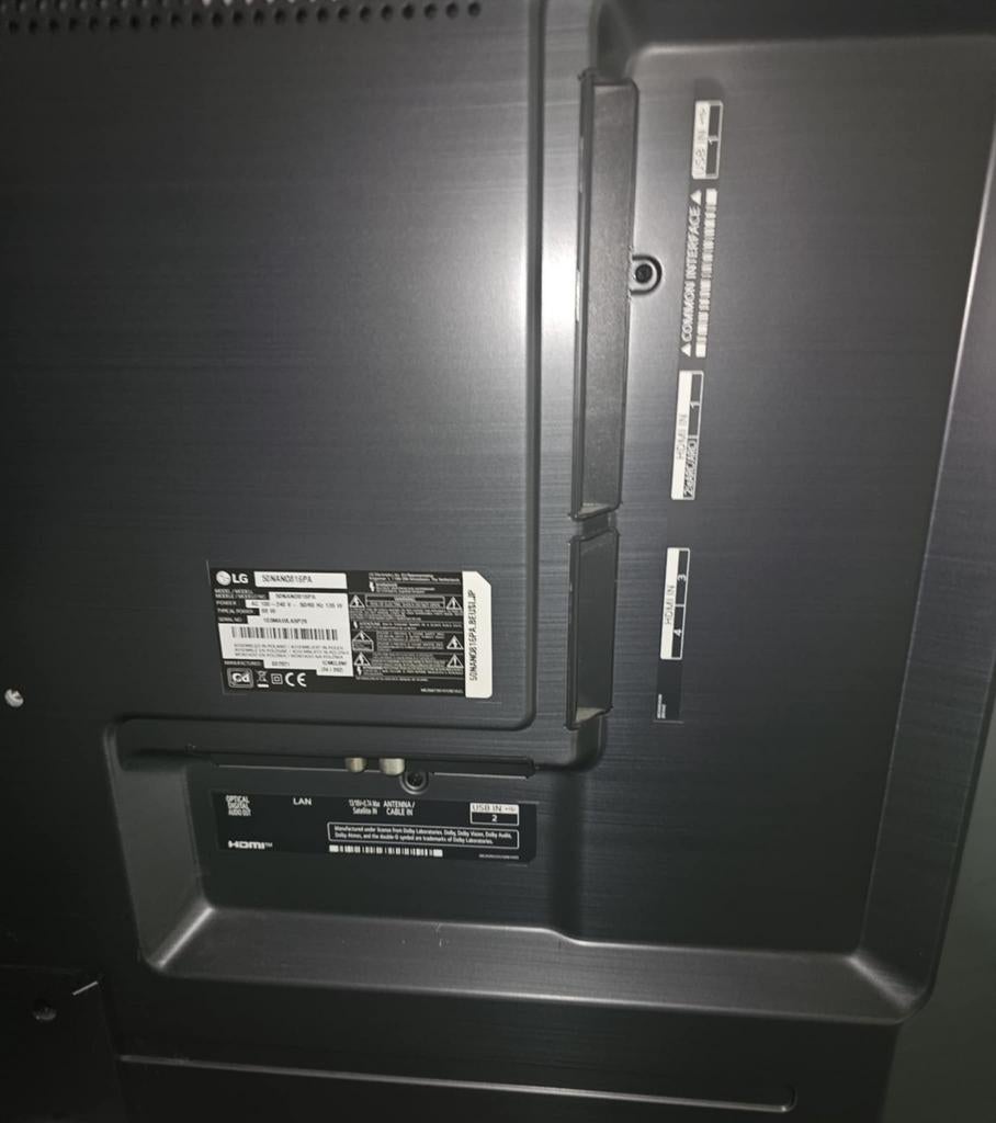 LG Smart TV 50 inch - Scherm defect, Ophalen, LED, 50 Hz, 4k (UHD)