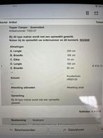 Te koop, topper /matras voor camper verkeerd besteld, Ophalen of Verzenden, Zo goed als nieuw