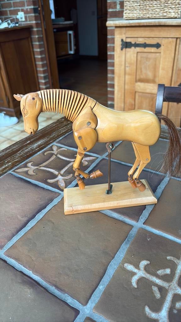 Mannequin paard modelpaard vintage, Antiek en Kunst, Ophalen of Verzenden