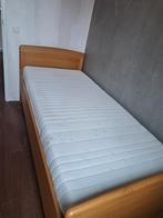 Senioren bed, Ophalen, 90 cm, Eenpersoons, Bruin