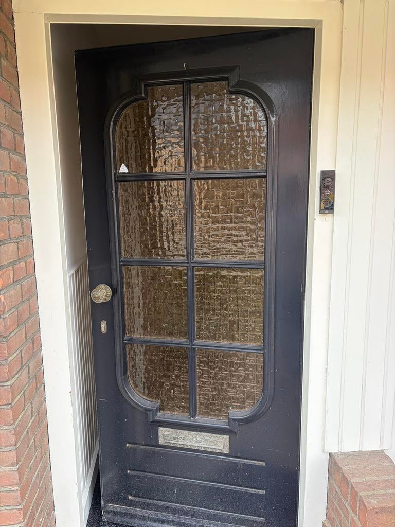 Voordeur met glas - 93x211,5cm, Ophalen, Gebruikt, 80 tot 100 cm, Buitendeur