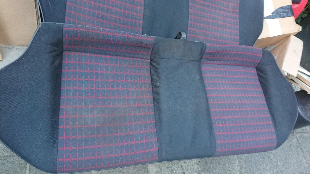 Achterbank, rugleuning, deurkaarten Starlet p8, Ophalen, Gebruikt