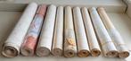 9 rollen behang - Retro - jaren 70 -, Ophalen of Verzenden, Minder dan 10 m²