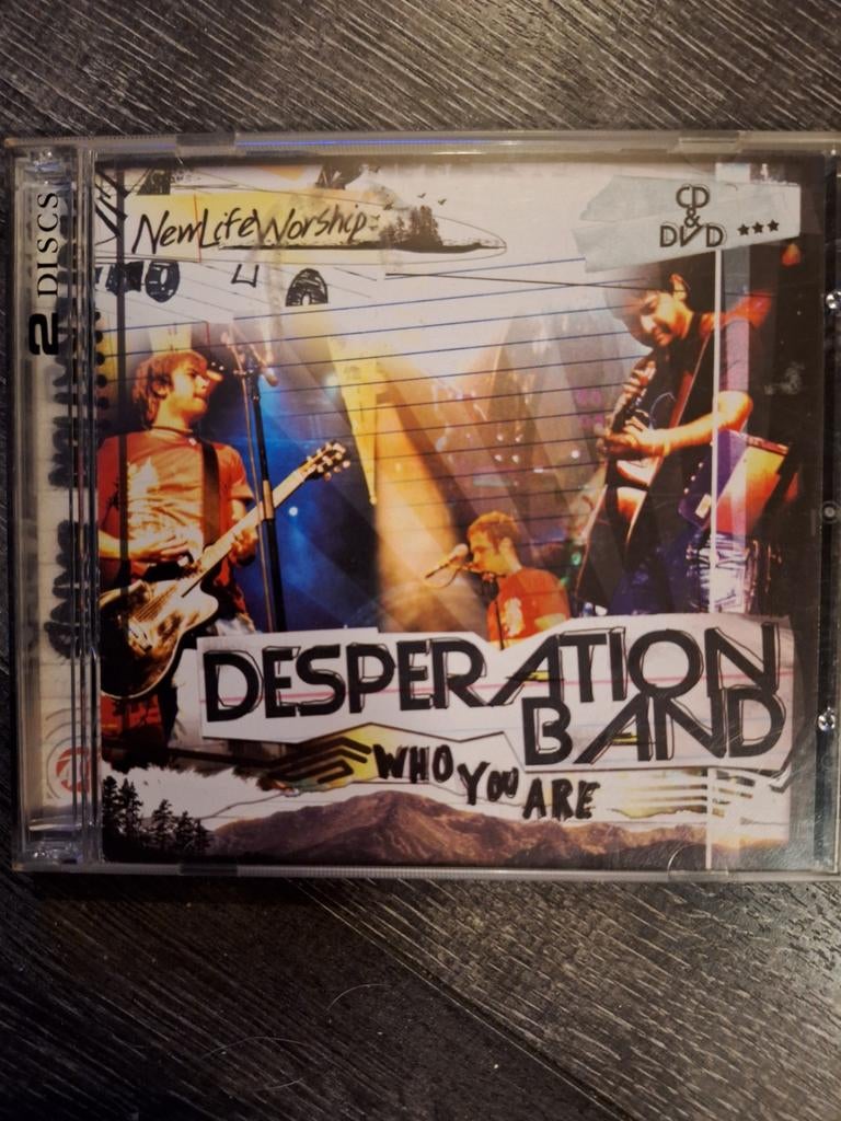 Desperation Band - Who You Are CD + DVD, Cd's en Dvd's, Cd's | Religie en Gospel, Ophalen of Verzenden, Zo goed als nieuw, Pop of Rock