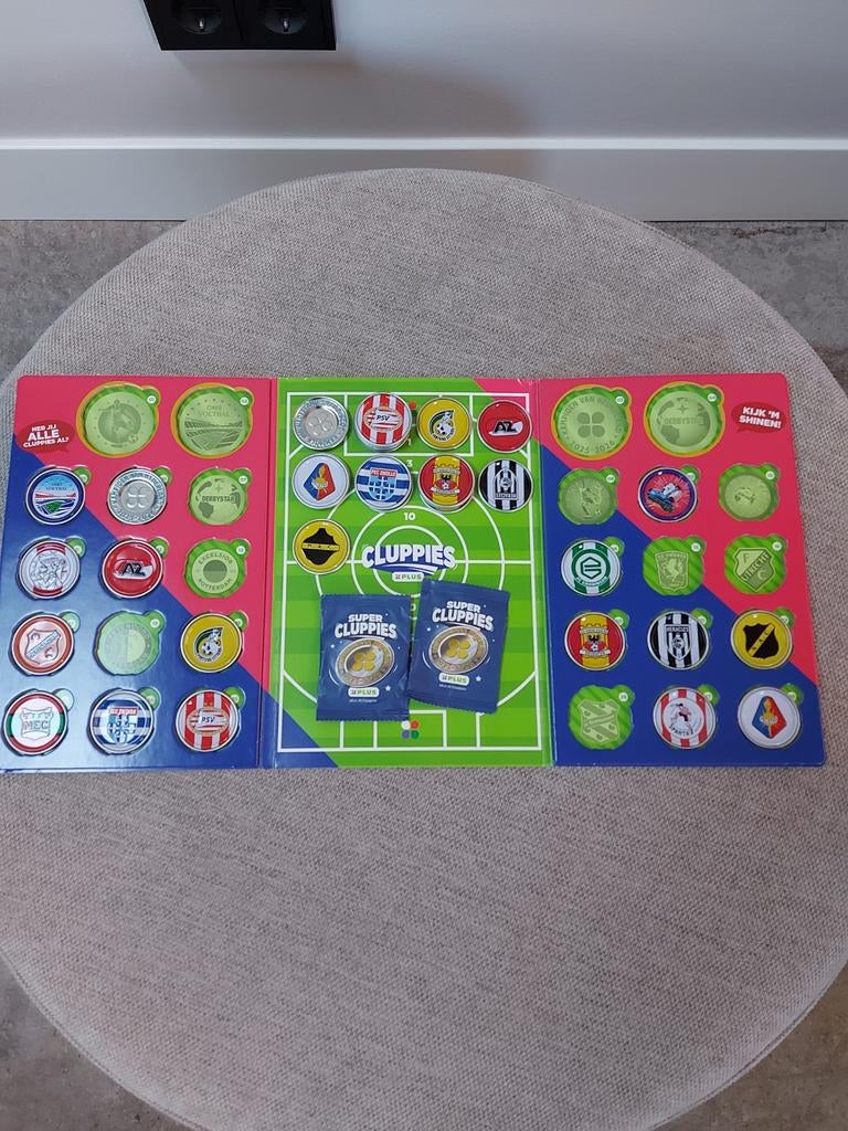 Cluppies PLUS, Verzamelen, Supermarktacties, Plus, Ophalen of Verzenden