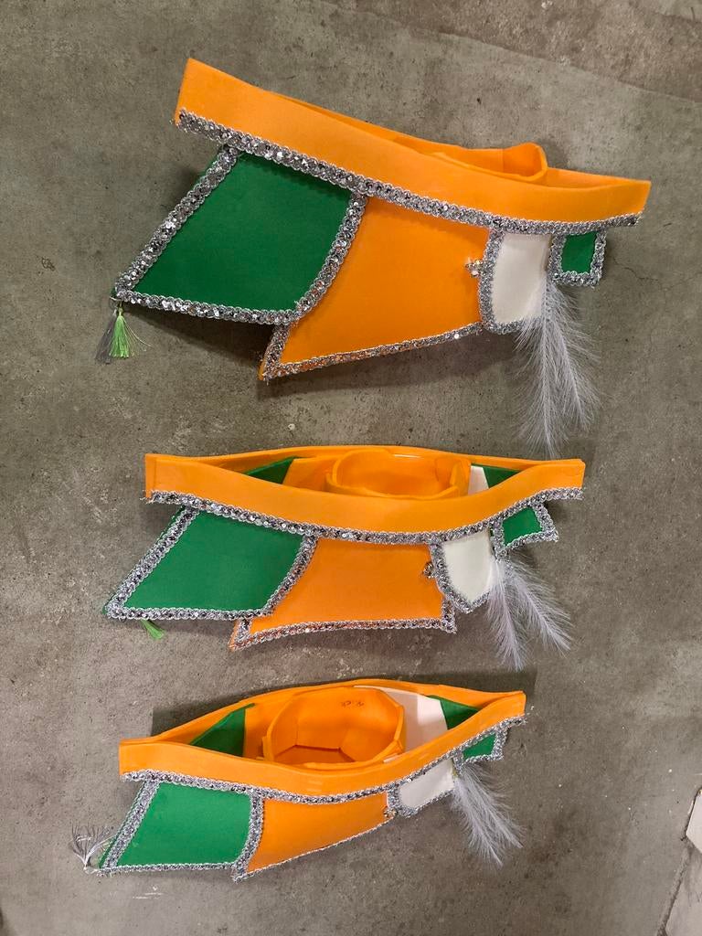 Carnaval hoeden, Ophalen, Gebruikt, Hoed of Pruik, Carnaval