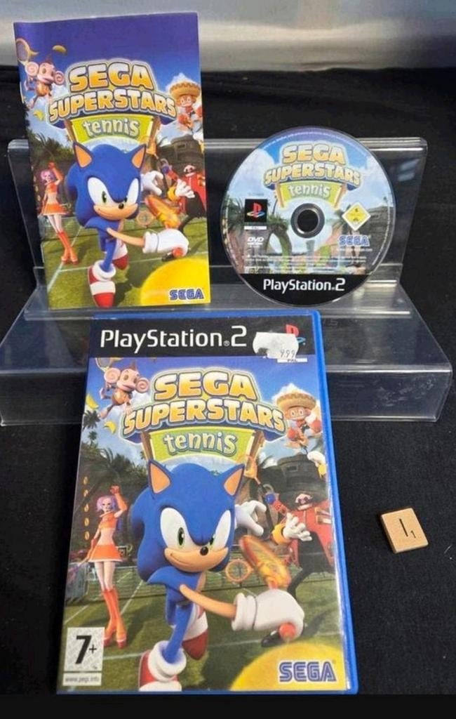 Sega Superstars Tennis - PlayStation 2 (PS2), Gebruikt, 1 speler, Eén computer, Ophalen of Verzenden