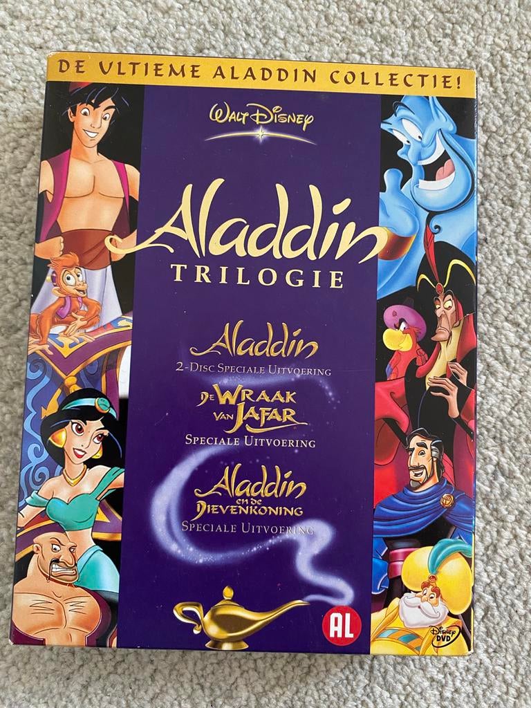 Aladdin Trilogie DVD Boxset, Avontuur, Alle leeftijden, Boxset, Ophalen of Verzenden