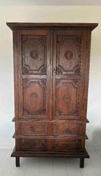 Linnenkast in koloniale stijl, Huis en Inrichting, Kasten | Overige, Ophalen, Gebruikt