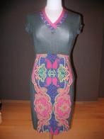 Nieuwe grijze Snake Milano jurk, rekbaar, mt 36, Verzenden, Snake Milano, Nieuw, Maat 36 (S)