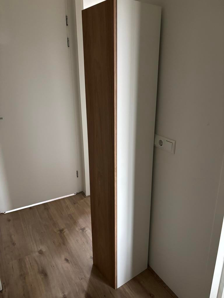Ikea Kast met houten deur en planken, Huis en Inrichting, Kasten | Overige, Ophalen, Gebruikt