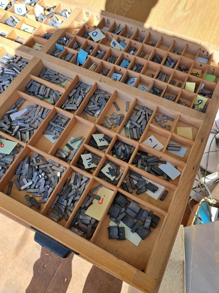 Zet letter bak letters, druk letters, Ophalen of Verzenden