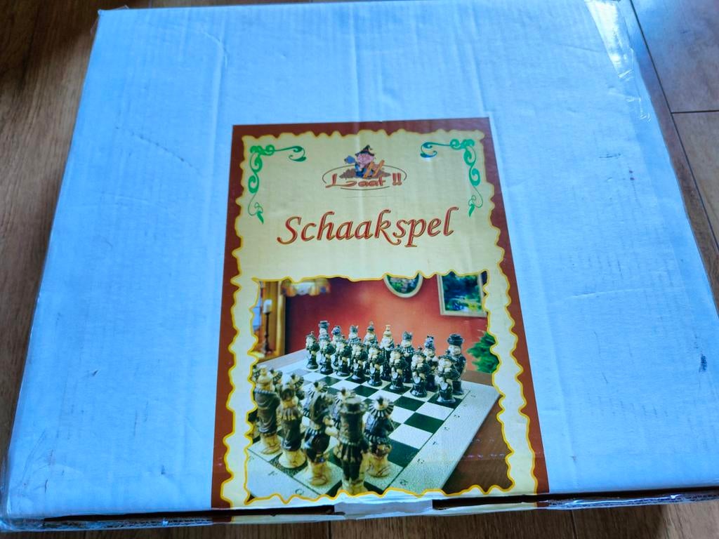 Het Volk van Laaf Efteling Schaakspel Nieuw in Doos, Ophalen of Verzenden, Nieuw, Beeldje of Poppetje