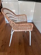 4x IKEA NILSOVE stoelen, rotan, zo goed als nieuw, Huis en Inrichting, Ophalen, Bruin, Riet of Rotan, Zo goed als nieuw