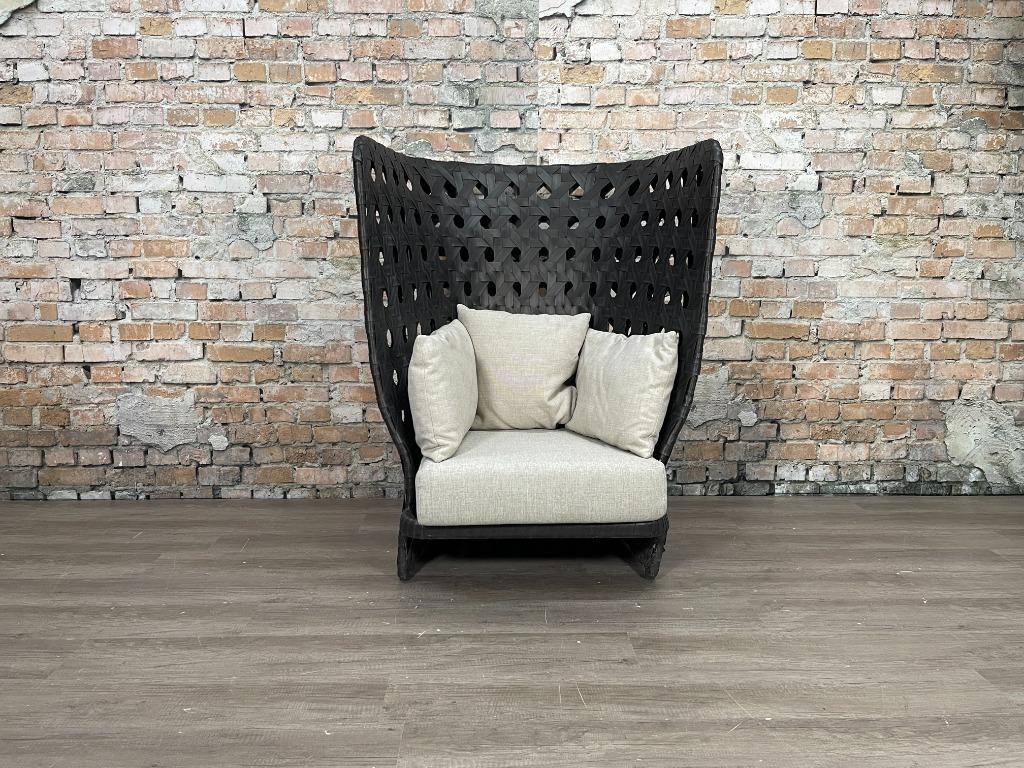 B&B Italia Canasta High Back bij TheReSales, Huis en Inrichting, Fauteuils, Ophalen, Design, 75 tot 100 cm, Zo goed als nieuw