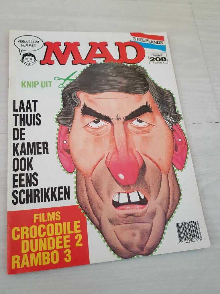 MAD strip tijdschrift, Boeken, Stripboeken, Gelezen, MAD, Eén stripboek, Ophalen of Verzenden