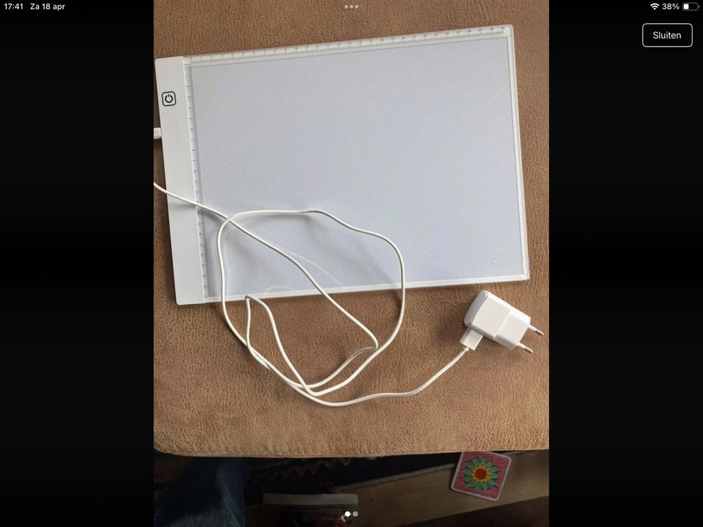 LED-light pad, Ophalen of Verzenden, Gebruikt