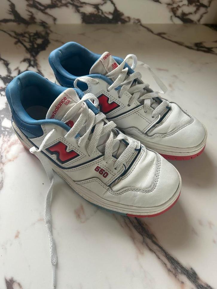 New Balance 550 sneakers maat 37,5, Kleding | Dames, Schoenen, Zo goed als nieuw, Sportschoenen, Wit, Ophalen of Verzenden