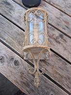 Wanddecoratie windlicht, Ophalen of Verzenden, Zo goed als nieuw