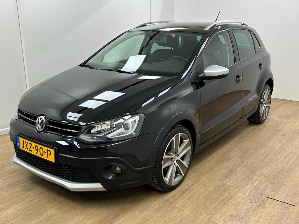 Volkswagen POLO Occasion 1.2 TSI Cross | Zwart | Tweedehands, Auto's, Euro 5, Stof, Gebruikt, Zwart