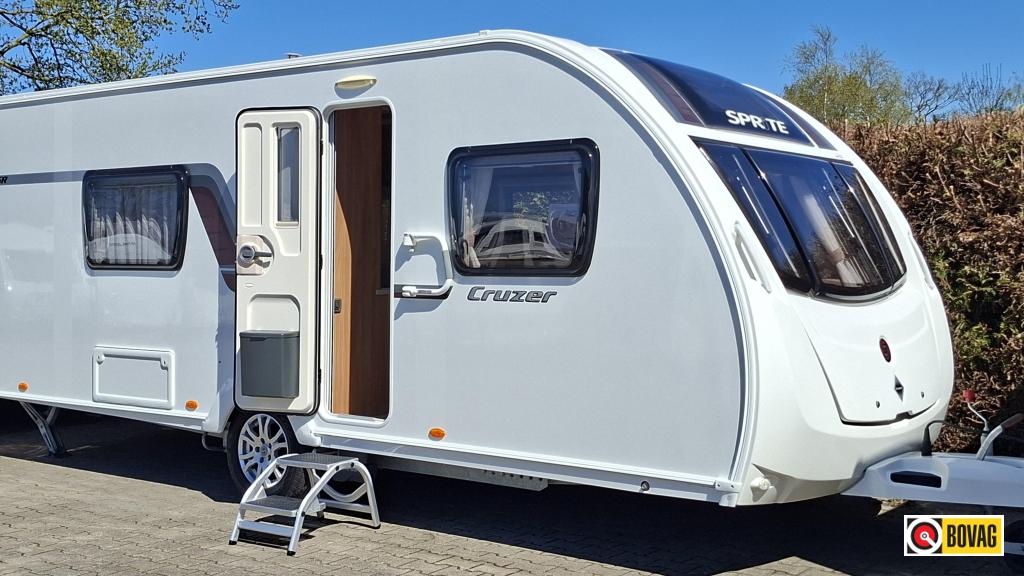 Sprite Cruzer 492 SR Mover/Voortent/Maxxfan, Caravans en Kamperen, Caravans, Standaardzit, Overige typen, Bedrijf, 4 tot 5 meter