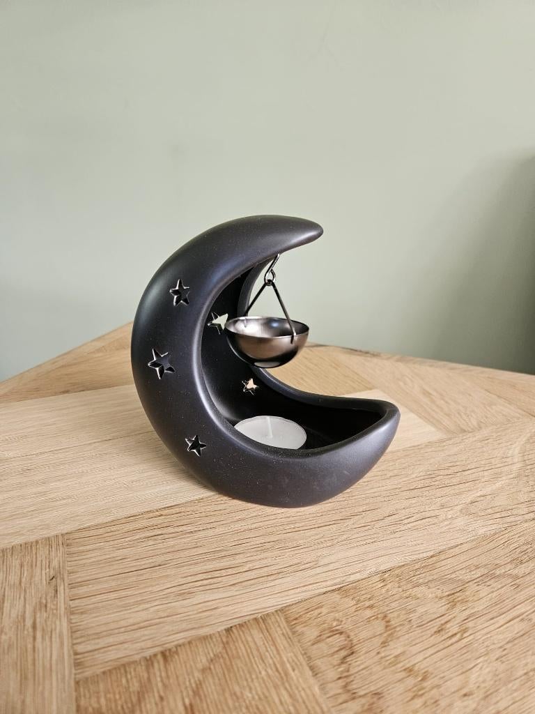 Olie brander maan, Overige materialen, Zwart, Nieuw, Ophalen of Verzenden