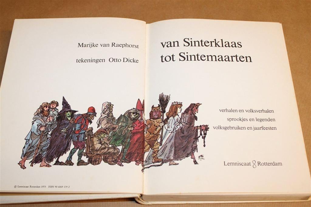 Van Sinterklaas tot Sintemaarten — Volksgebruiken, Gebruikt, -, -, Ophalen of Verzenden